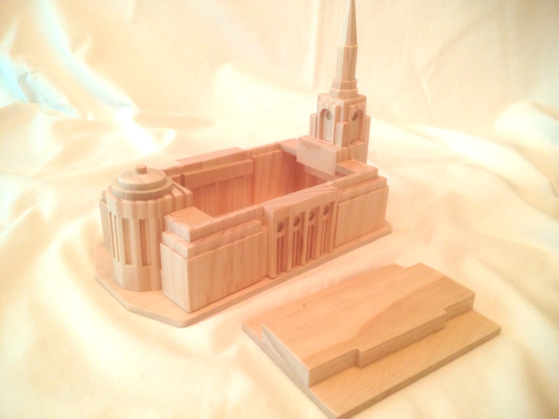 Boston Temple Box - Open